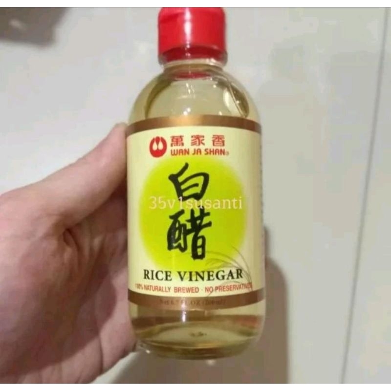 

Wan ja shan rice vinegar [ cuka beras ] berat 200ml cukak 200 ml acid mili asid asit finegar vinejar finejar