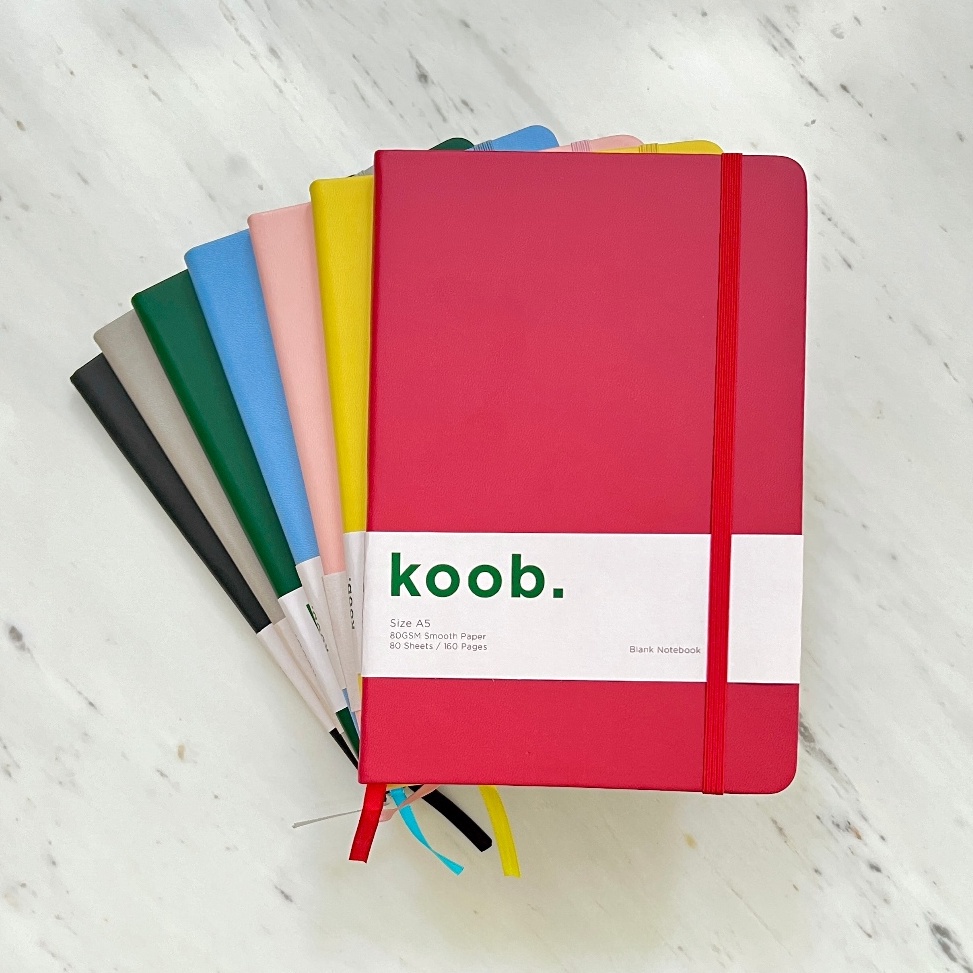 

A51 Koob Notebook A5 Buku Tulis Polos Plain Agenda Jurnal Diary RCPMI5256
