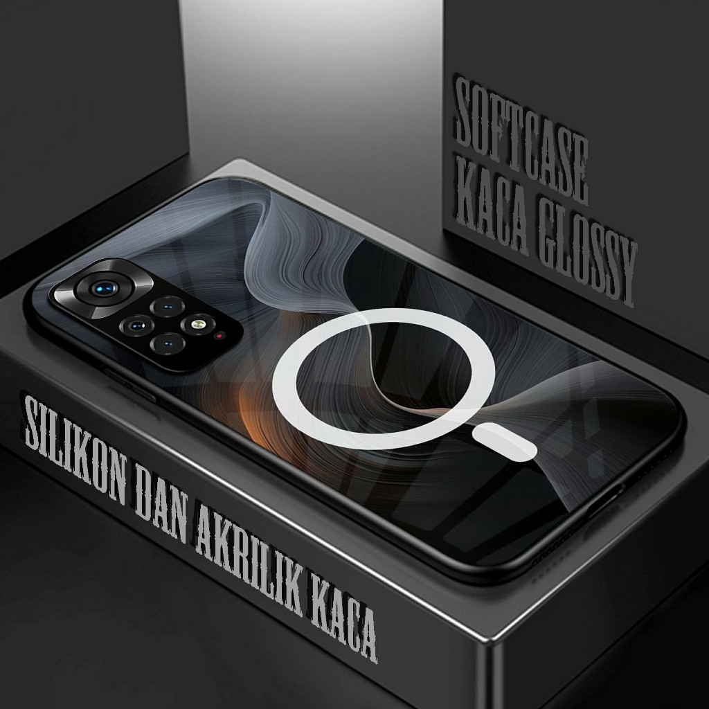 (GC 309) Softcase kaca Xiaomi Redmi Note 11 Not 11 Pro - kesing hp Xiaomi Redmi Note 11 Not 11 Pro -