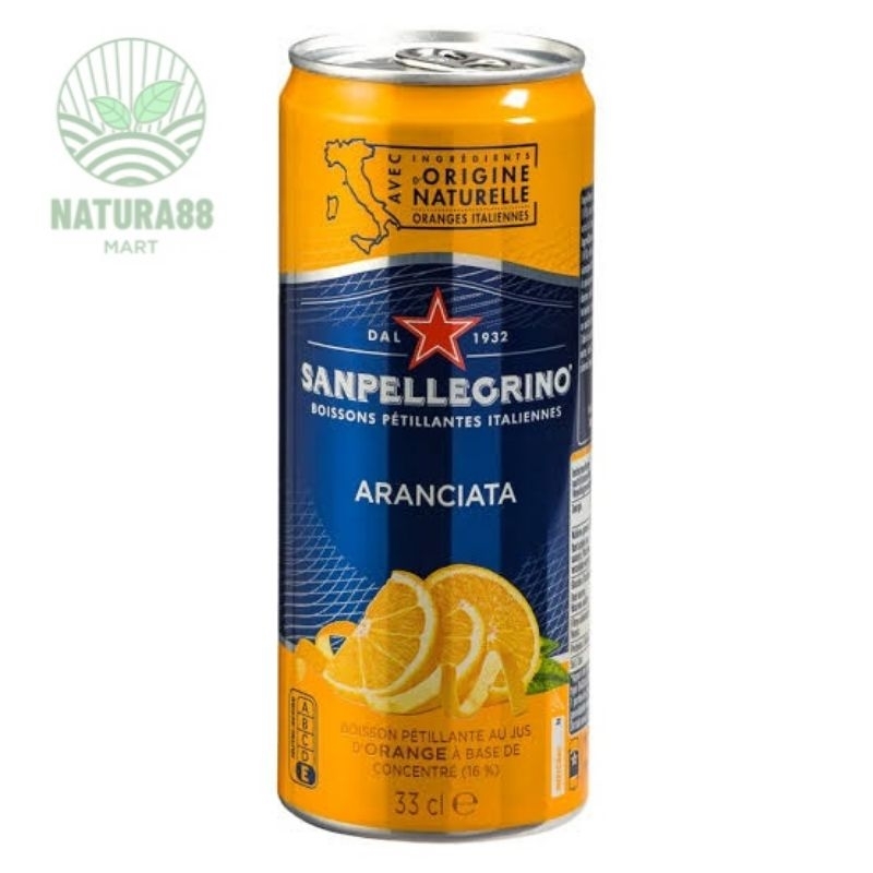 

SAN PELLEGRINO SPARKLING WATER ARANCIATA - SWEET ORANGE 330ML X 4 CANS