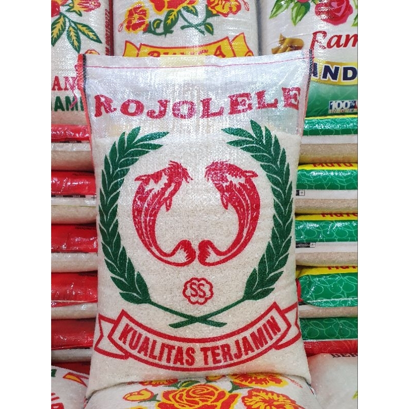 

BERAS MEREK ROJOLELE KUALITAS TERJAMIN 10KG