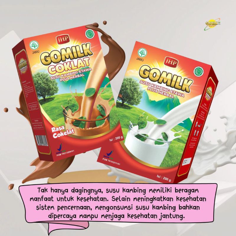 

Susu kambing etawa Gomilk by Bariklana_tidak bau amis_Sehat dan Nikmat