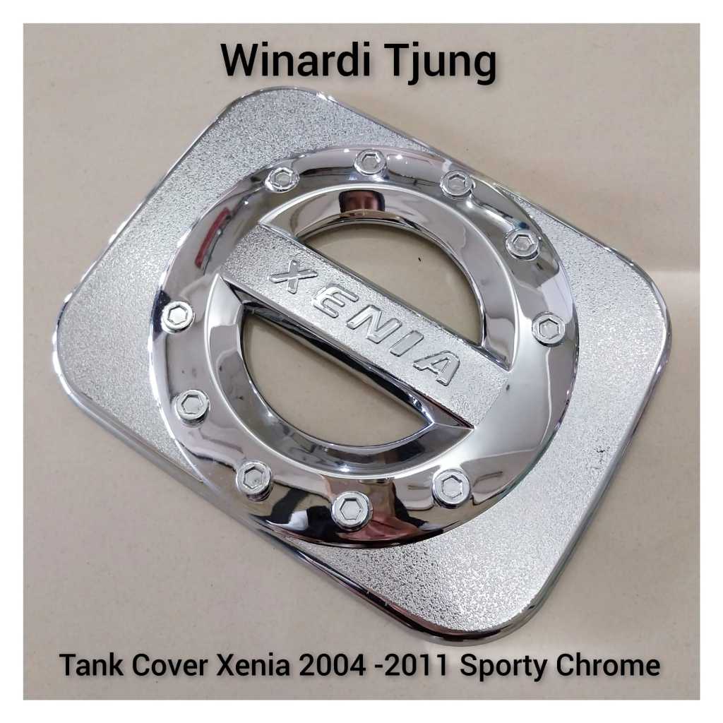 Tutup Bensin Mobil Xenia 2004 - 2011 Sporty Chrome