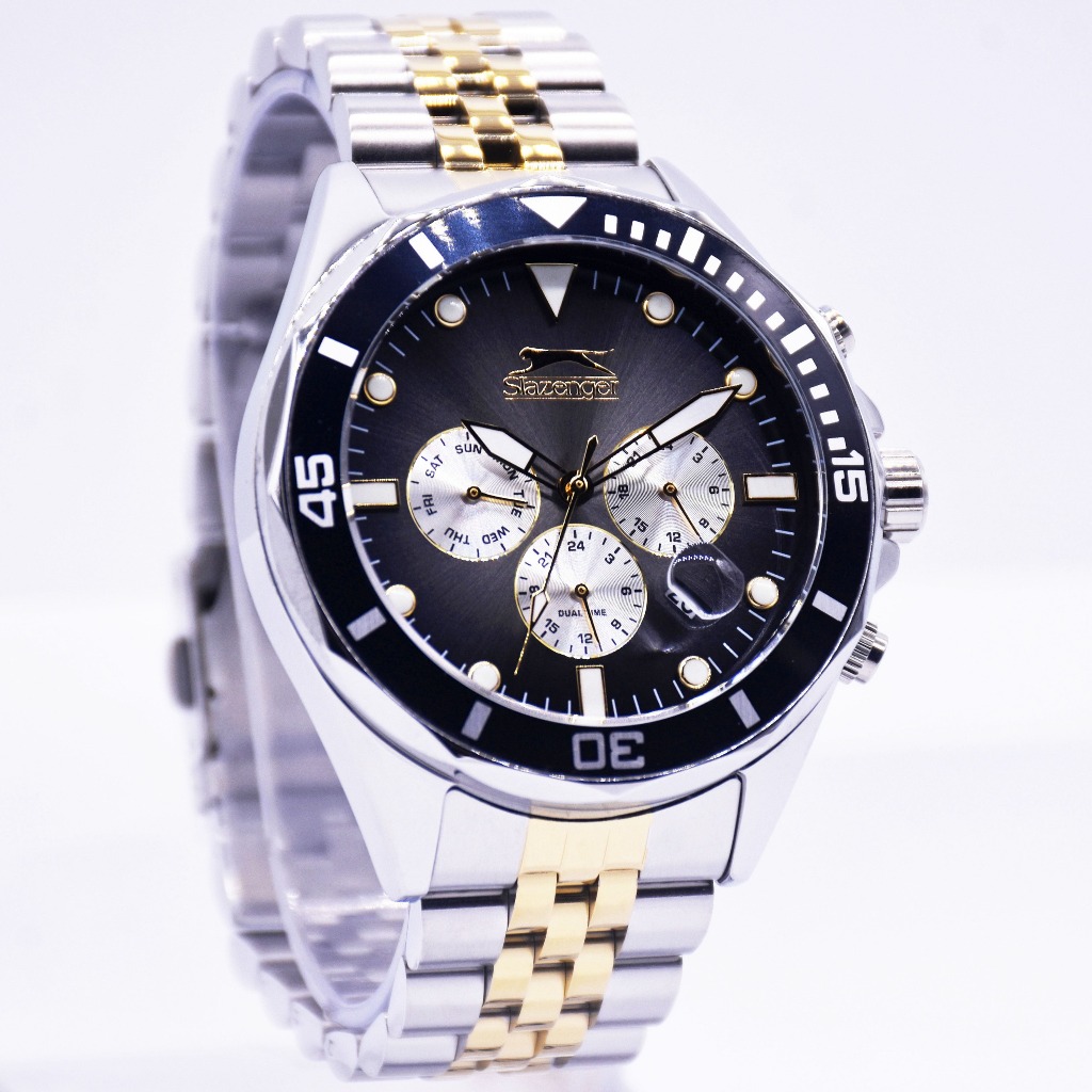 Jam Tangan Pria Slazenger SL.9.2130.2.02 Original