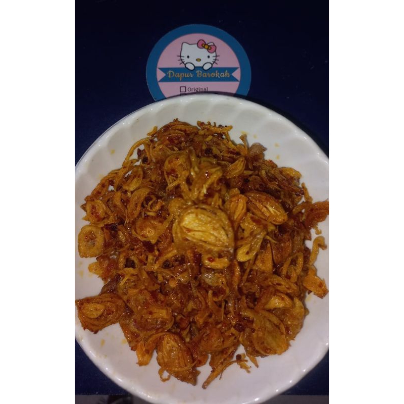 

BAWANG GORENG krispy toples isi 70gr