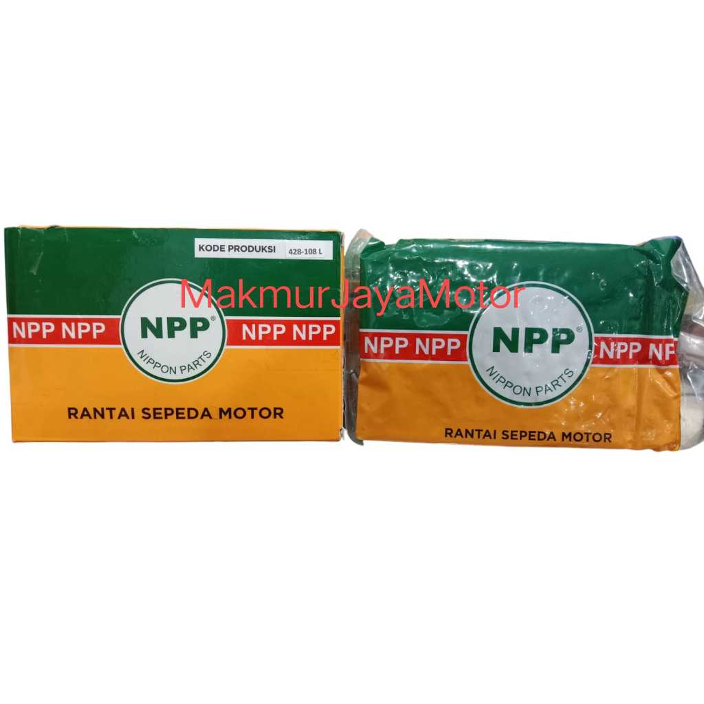 Rantai Motor 428-108L Merk NPP