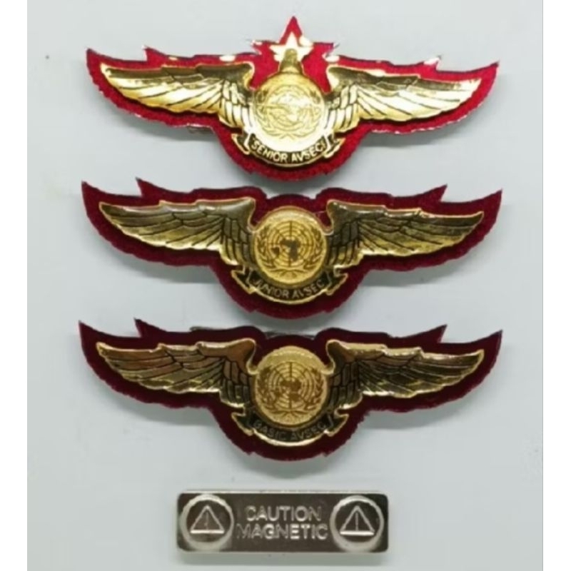 wing avsec / basic avsec / junior avsec / senior avsec