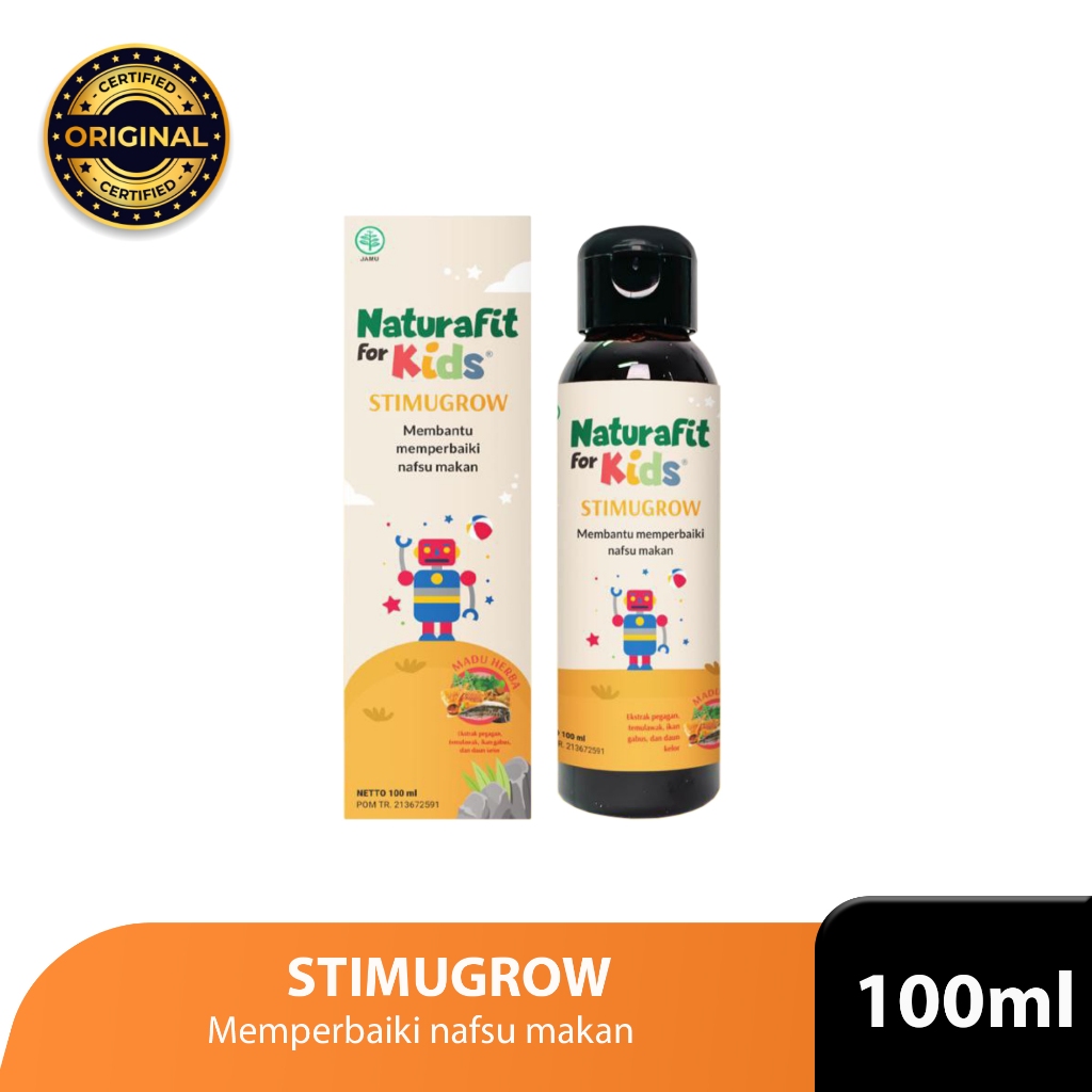 Madu Stimugrow Naturafit For Kids Vitamin Penambah Nafsu Makan Anak Solusi Susah Makan Memperbaiki N