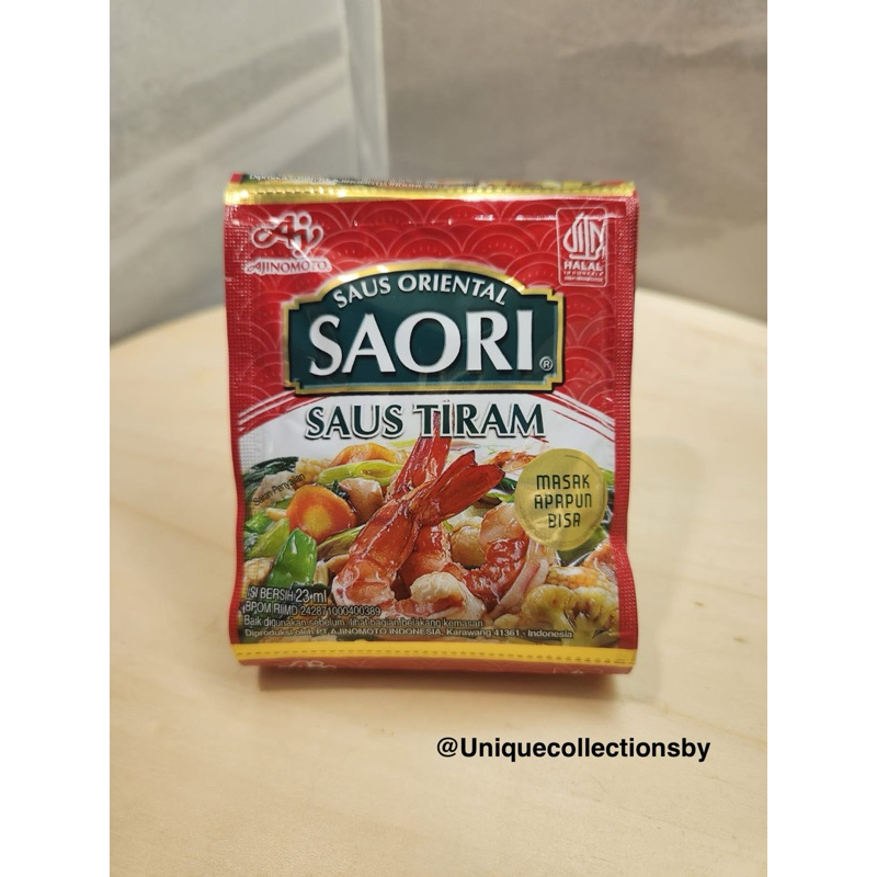 

Saori Saus Tiram Saus Oriental Sachet 23ml Surabaya