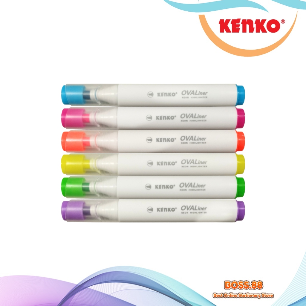 

HIGHLIGHTER / PENA SOROT KENKO OVALINER (1 PCS)