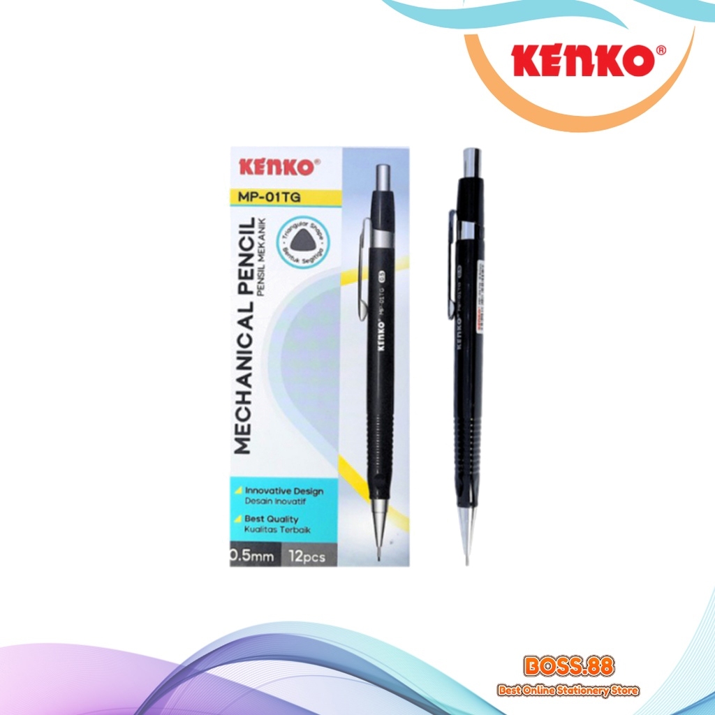 

MECHANICAL PENCIL / PENSIL MEKANIK KENKO MP-01TG (12 PCS)