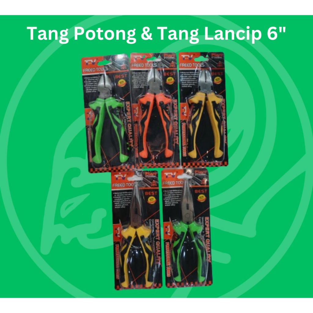 Freed Tang Lancip 6 inch Tang Potong 6 inch Tang Potong Freed 6 Inchi Tang Lancip Freed 6 Inchi