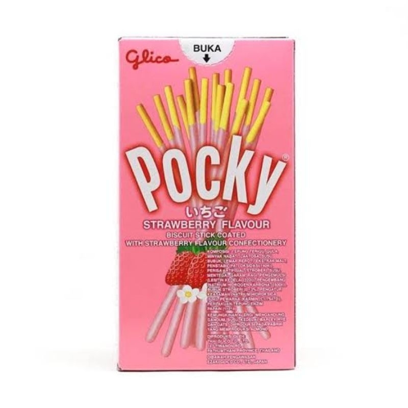 

Pocky glico 47gr kemasan besar coklat / snack pocky coklat / camilan pocky strawberry / glico pocky / pocky glico coklat stroberi / glico pocky coklat stroberi / pocky stroberi / pocky coklat / pocky 47gr besar