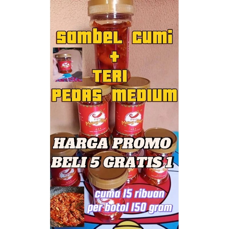 

sambal cumi + teri