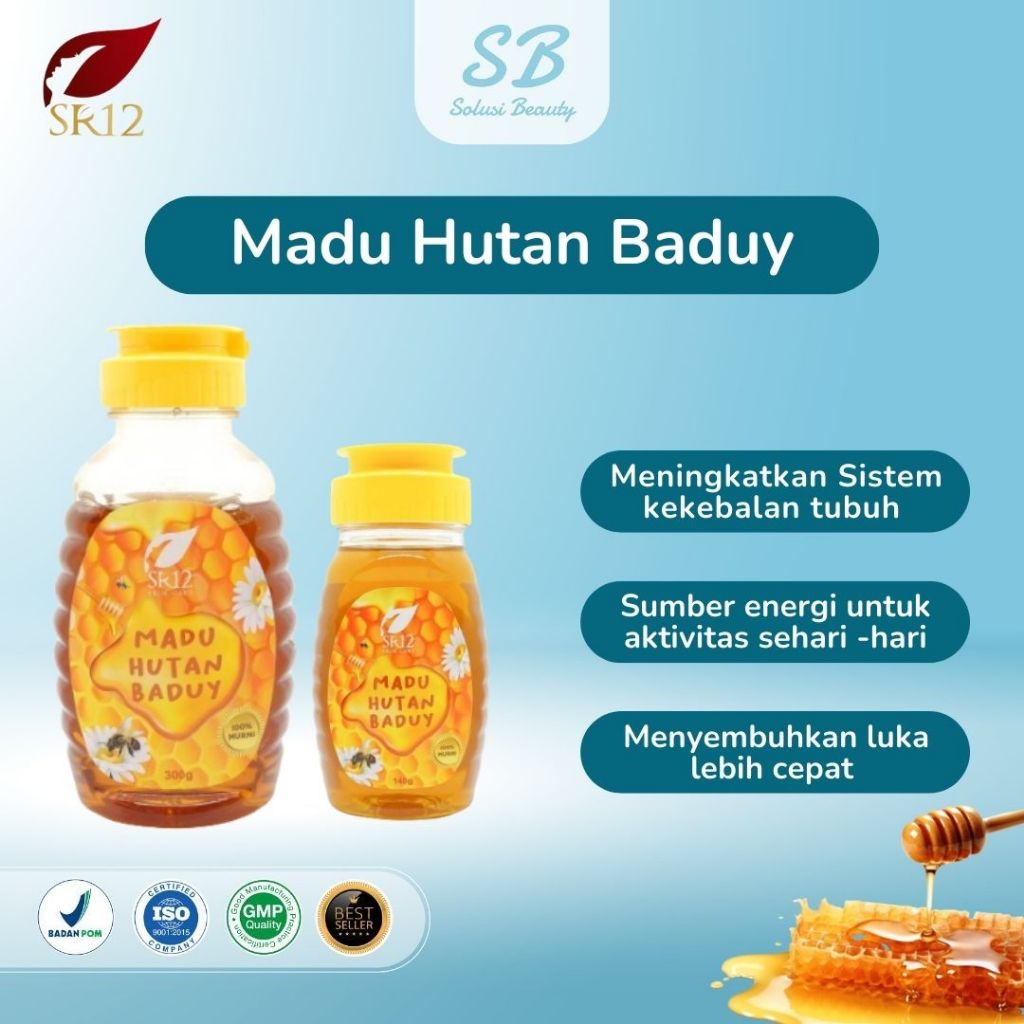 

SR12 Madu Asli Murni Hutan Baduy Lebah Desa Original Tanpa Campuran Meningkatkan Kesehatan 300gr