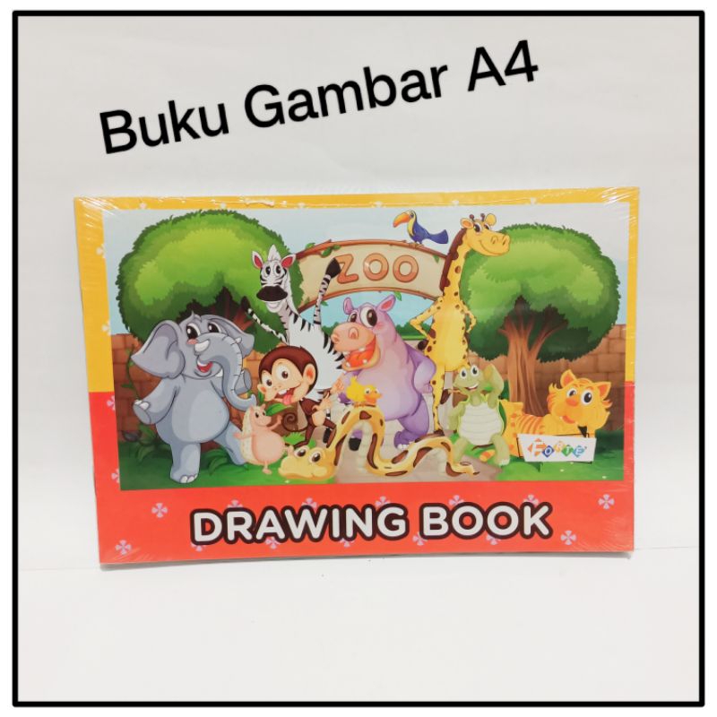 

2 Pcs Buku Gambar A4
