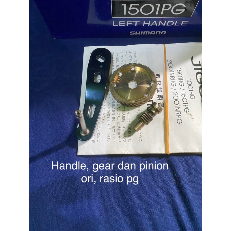 gear dan pinion ocea jigger 1501 seri pg