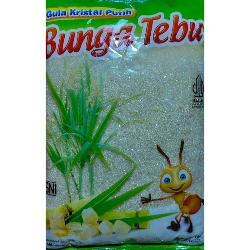 

gula kristal putih BUNGA TEBU 1KG