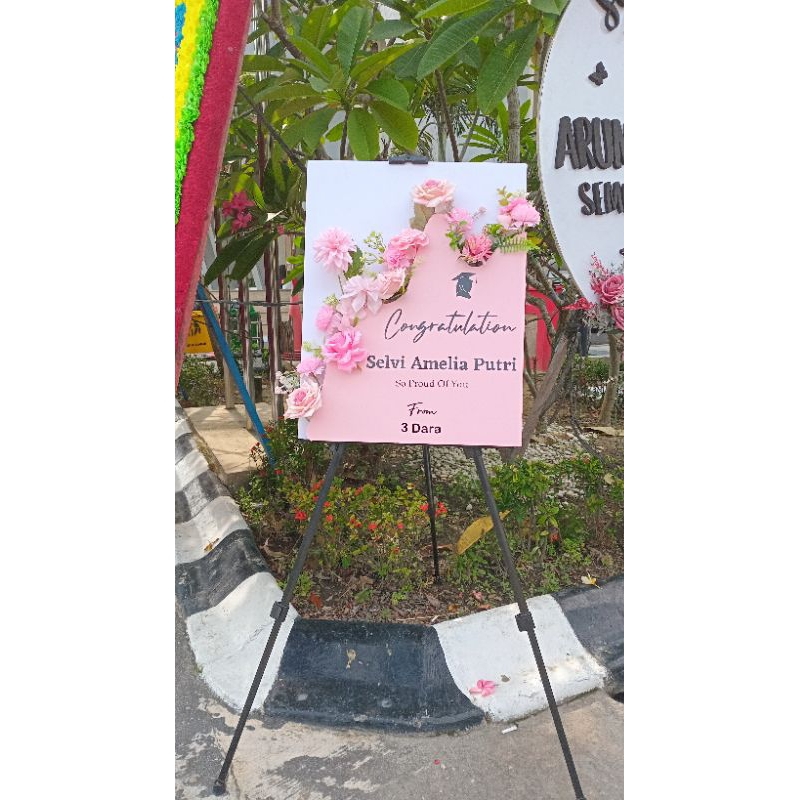

Flowerbox curve pink