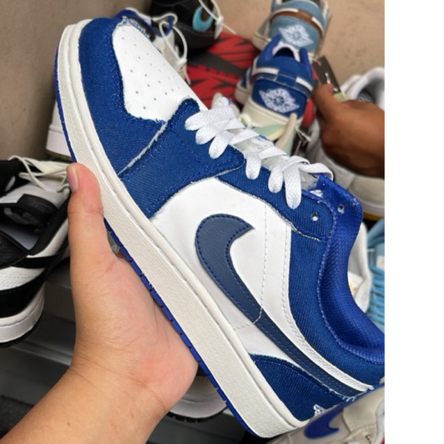 Aj low denim biru