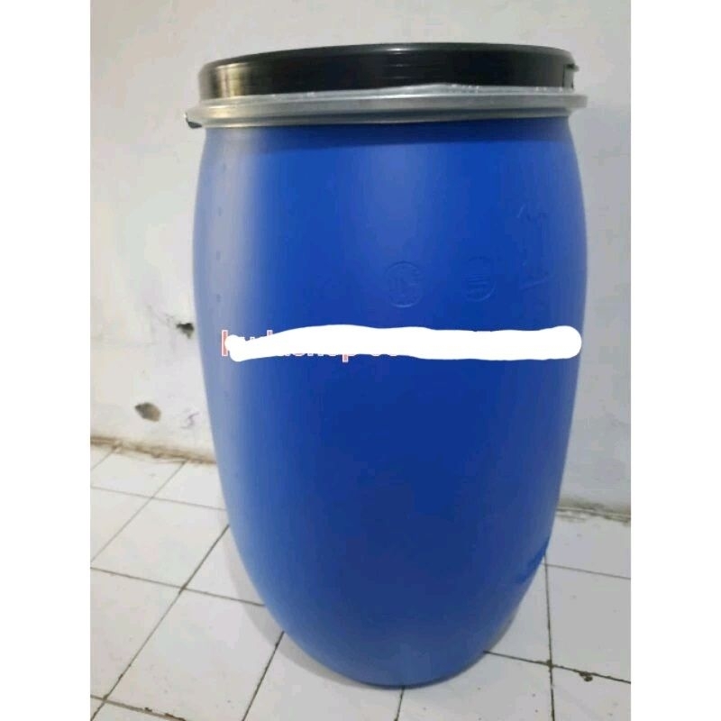 tong biru/drum biru/drum air/drum sampah/tong air/tong sampah 120 LITER