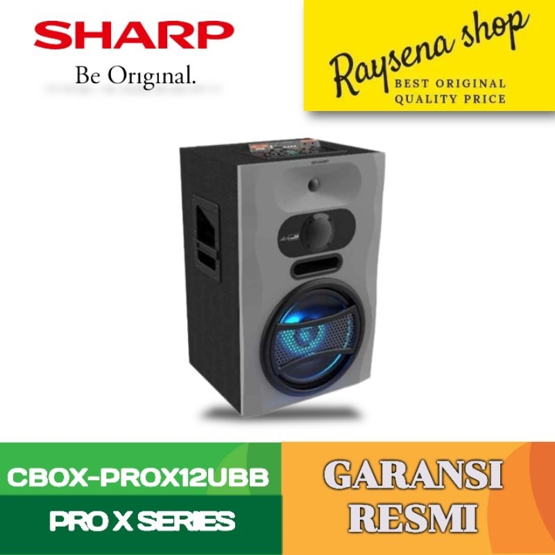 SHARP SPEAKER AKTIF PRO X SERIES CBOX-PROX12UBB