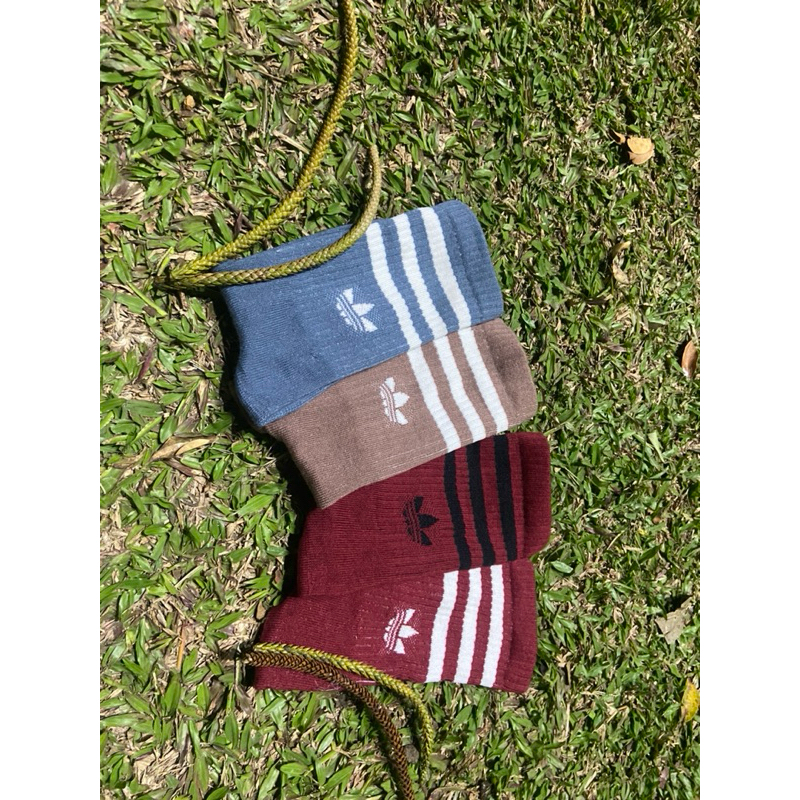 kaos adidas garis 3/4