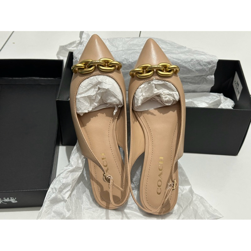 [SALE] Preloved Coach Veronica Skimmer Shoes