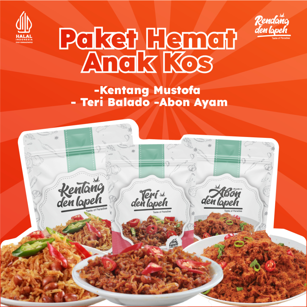

PAKET HEMAT LAUK PRAKTIS DAN ENAK SPESIAL ANAK KOS