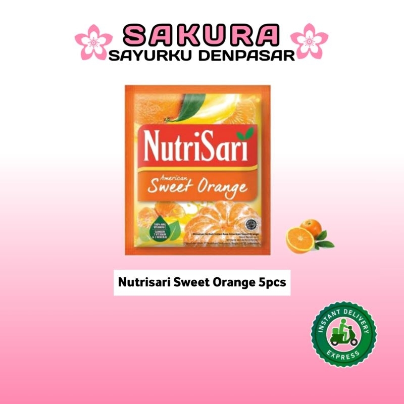 

Nutrisari Sweet Orange 5pcs - SAKURA