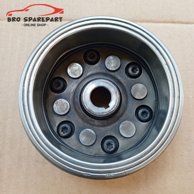 Magnet Mahnet Oneway Flywheel Comp Set Honda Karisma Supra 125 KPH Original