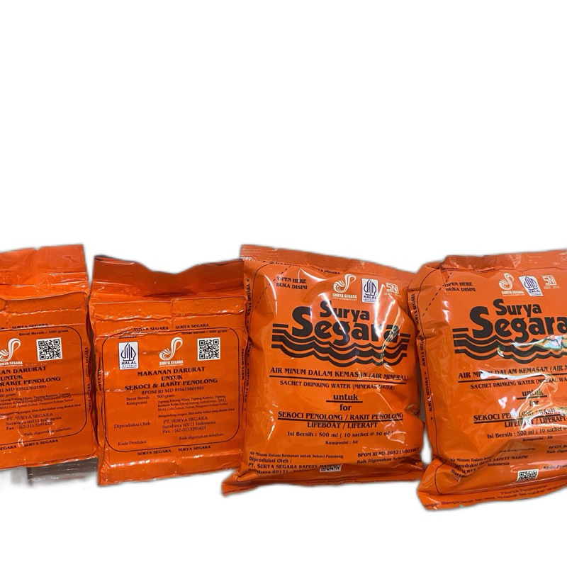 Ireng_Sgtireng Food Ration / Makanan Energi Darurat / Ransum Mre Surya Segara Exp 3 Tahun