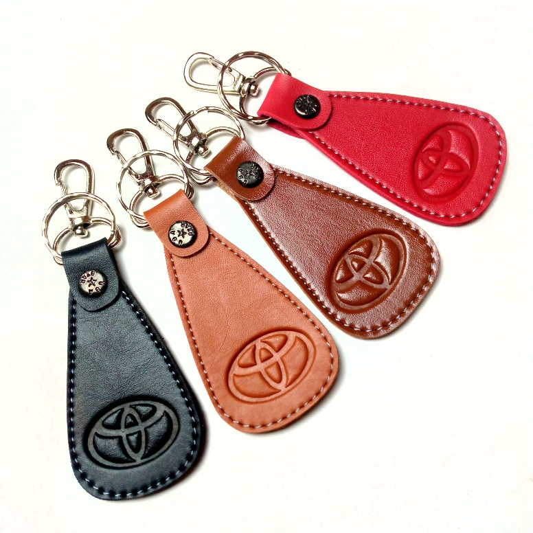 Gantungan Kunci Kulit Mobil Motor Lemari Laci