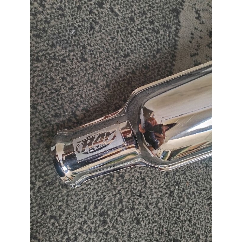 KNALPOT CORBI PLOR RAP MUFFLER STAINLESS knalpot cb 125