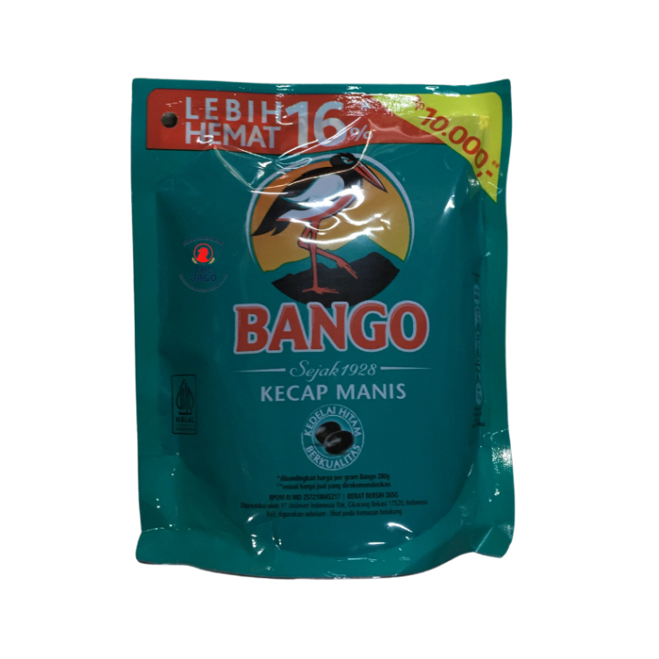 

Bango Kecap Manis Pouch 280gr