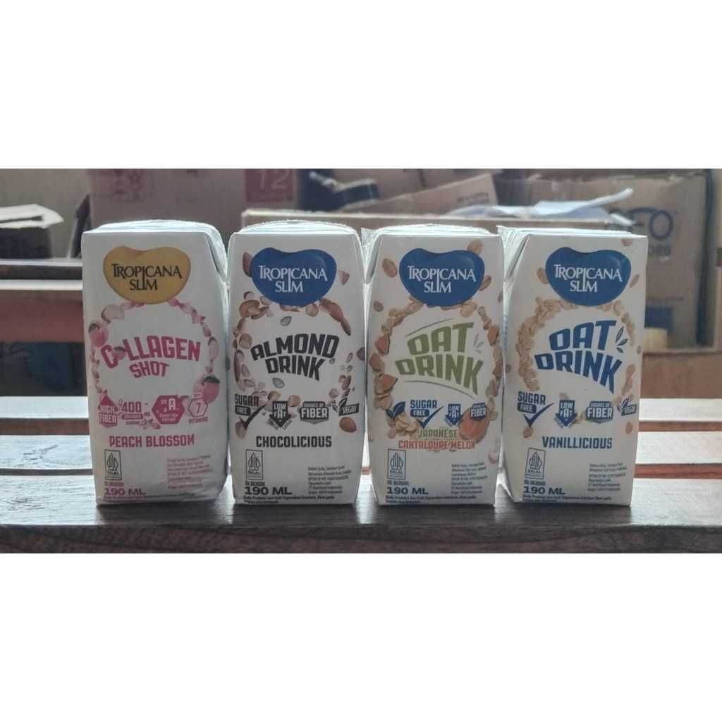 

Tropicana Slim Oat Drink Varian Rasa 190ml
