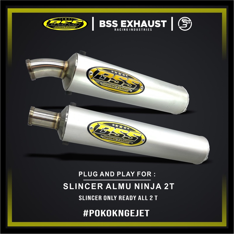 SILINCER ONLY ALMU NINJA 2T BSS EXHAUST