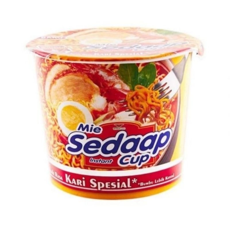 

SEDAAP MIE INSTANT KARI SPESIAL CUP 81GR