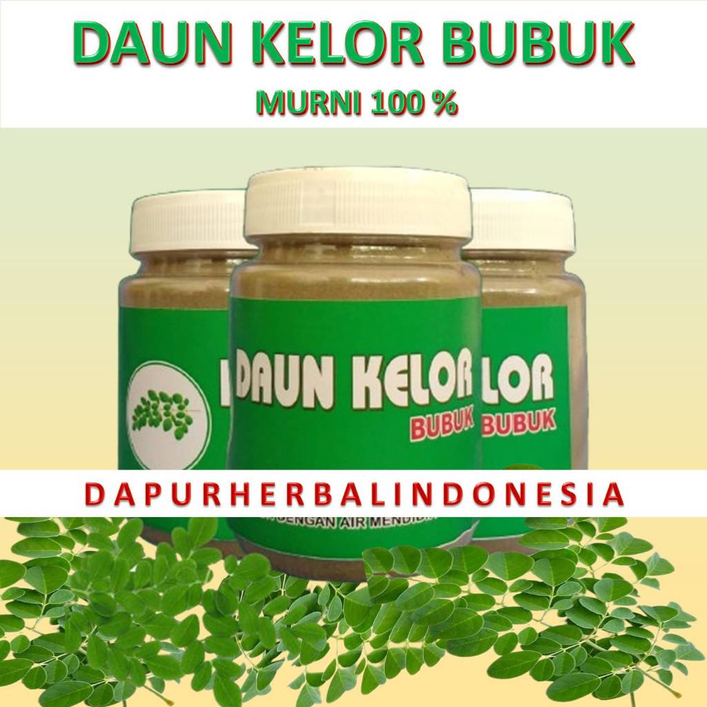

DAUN KELOR BUBUK MURNI 100 %
