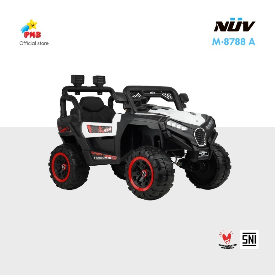 Mobil Aki Anak PMB UTX M8788A NUV 2x6v4.5Ah 4 Gearbox – PMB Toys