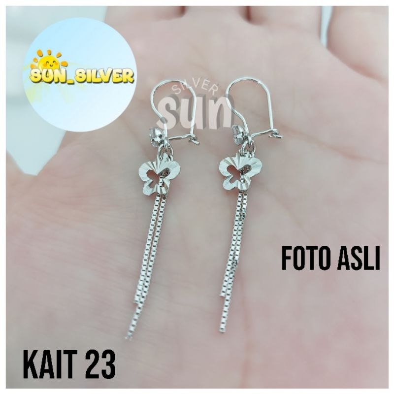 ANTING KAIT KUPU ITALY PERAK 925 KAIT 23