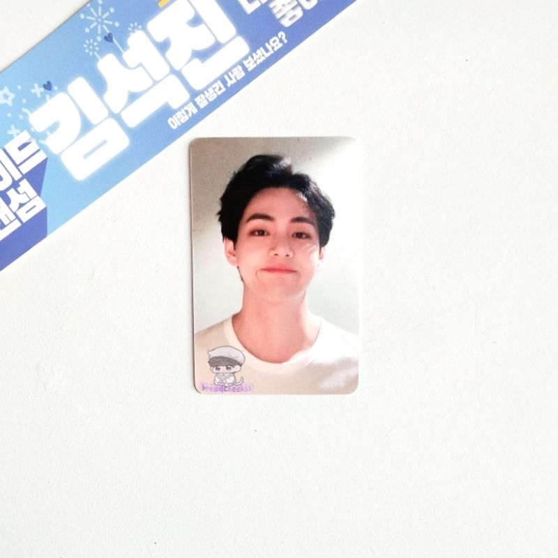 Official Photocard PC BTS Taehyung Tae Dicon 102 Putih