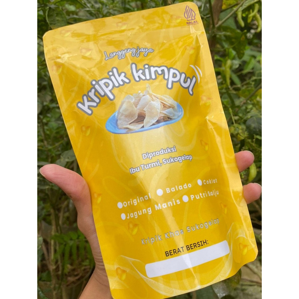 

Keripik Kripik Talas / Kimpul Gurih 100% Tanpa Pengawet Banyak Varian Rasa - 100gr