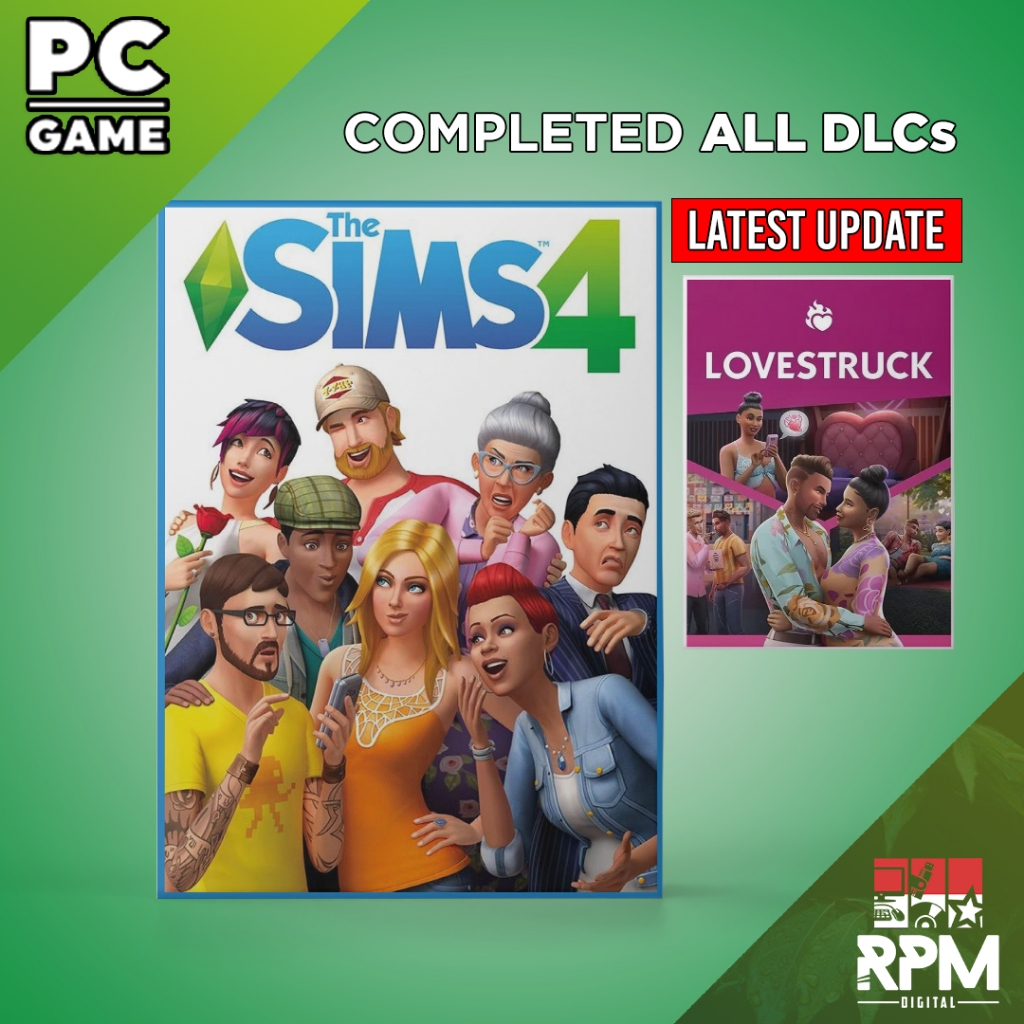 The Sims 4 Completed DLCs - FULL PACK - PC GAMES