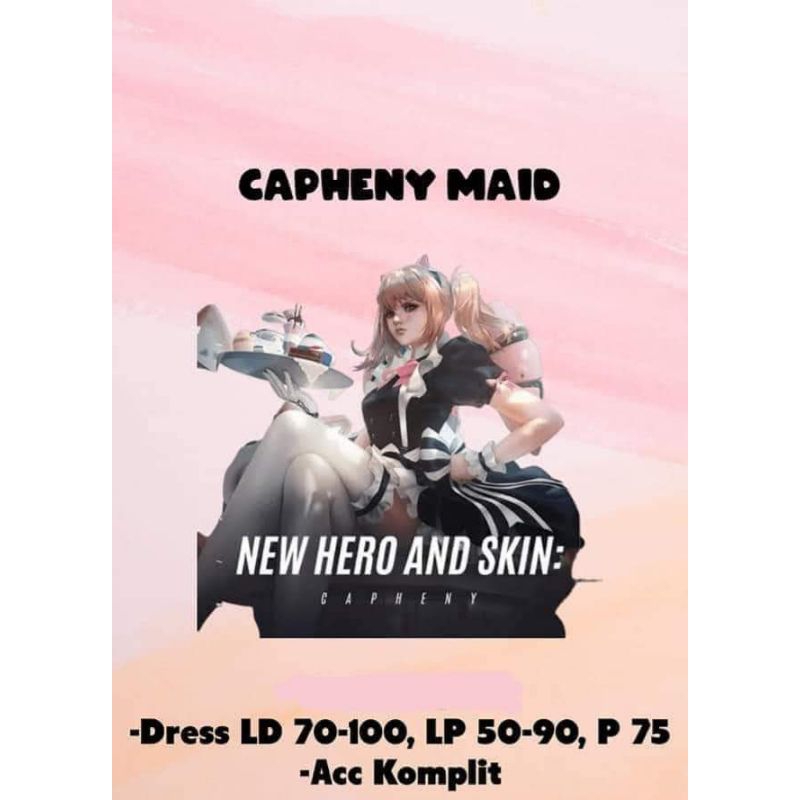Capheny maid Costume cosplay