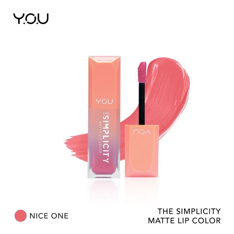 You The Simplicity Matte Lip Color | Lipstick | Lipstik | Lip Matte  The Simplicity Matte Lip adalah