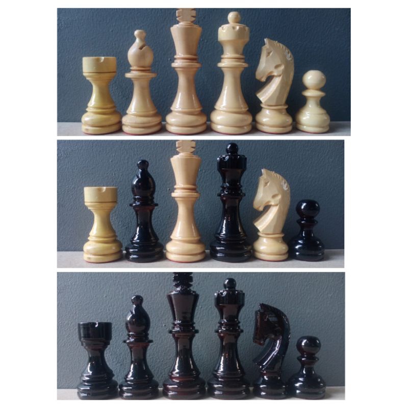 Bidak catur kayu murah