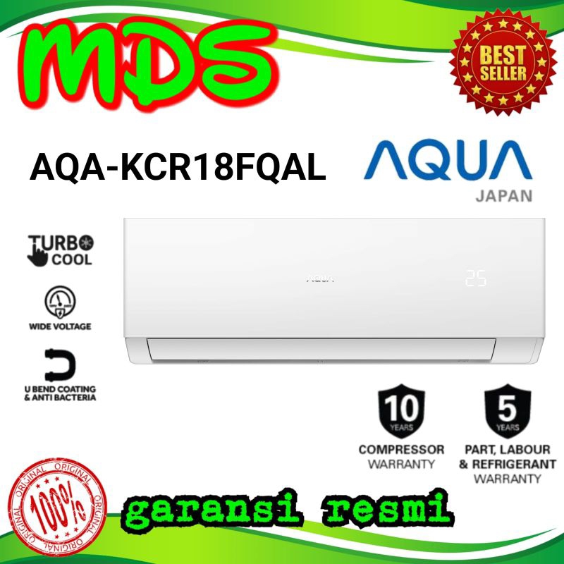 AC AQUA 2PK AC AQUA R32 2PK KCR 18 FQAL HARGA UNIT ONLY