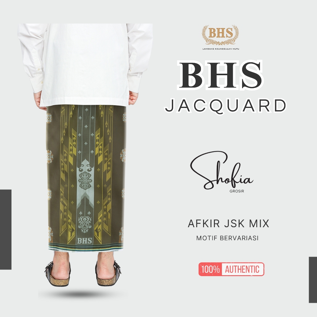 SARUNG BHS JACQUARD JSK MIX AFKIR