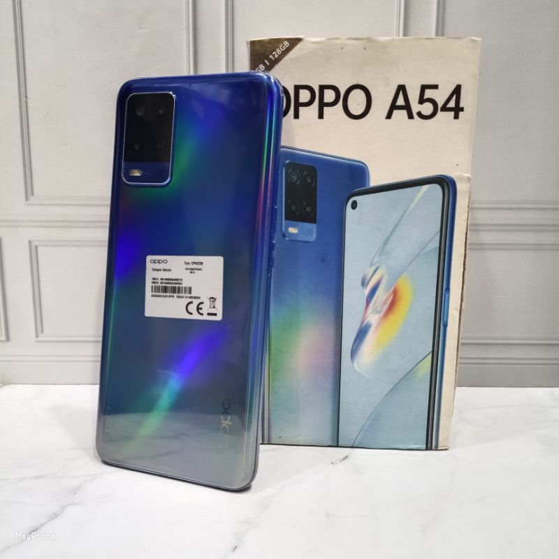 Oppo A54 6/128 GB Handphone Second Bekas - Langsung Cek Deskripsi